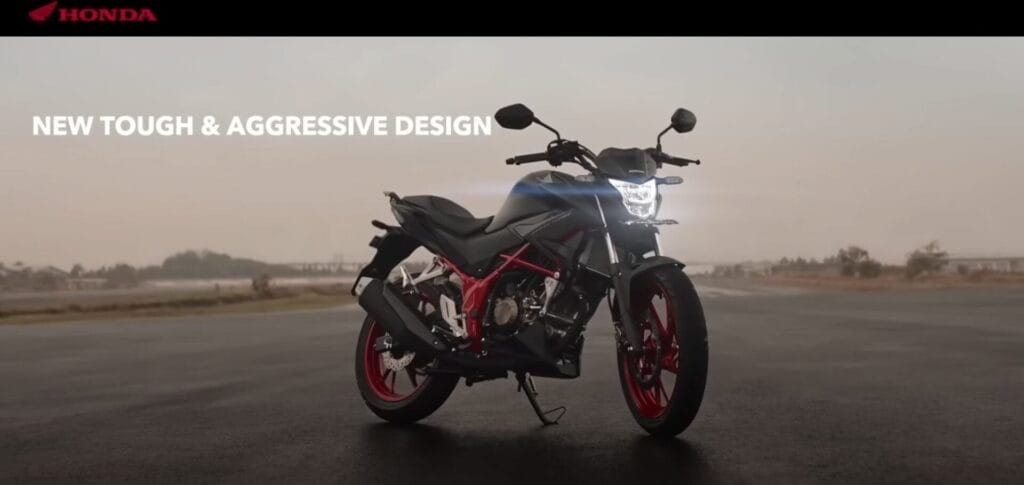 Honda cbr 125 - new tough and aggressive design.